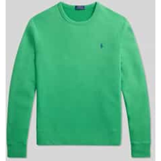 Regular fit sweatshirt van katoenmix