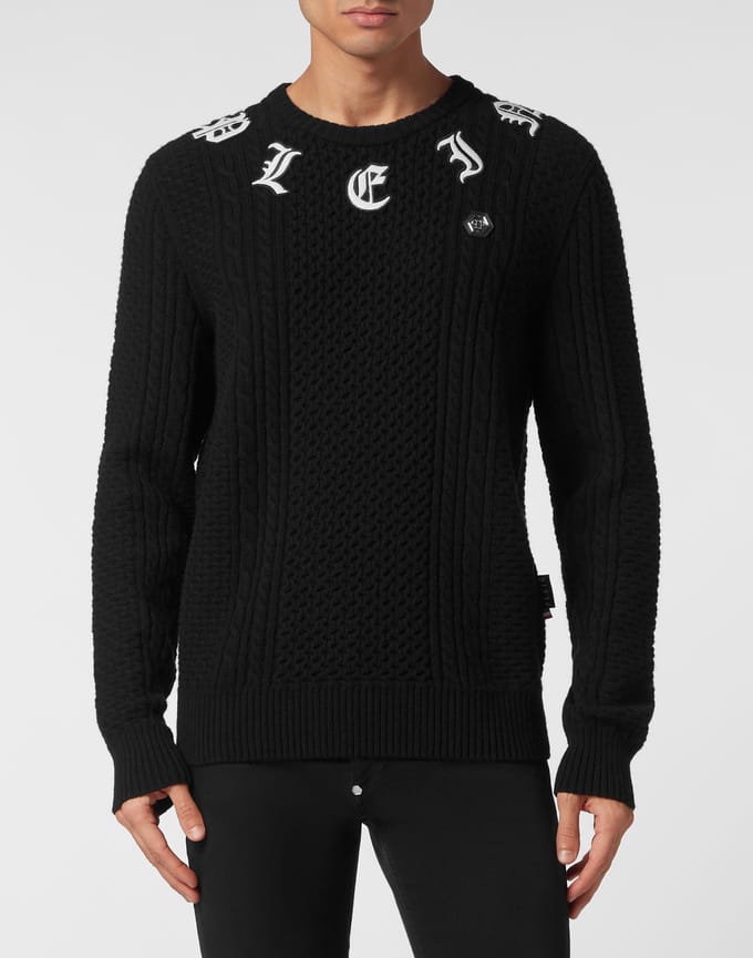 Pullover Ronde Hals Monogram