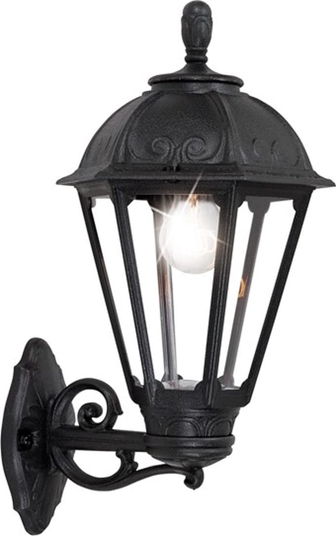 Fumagalli SALEM BISSO Wandlamp Zwart Helder