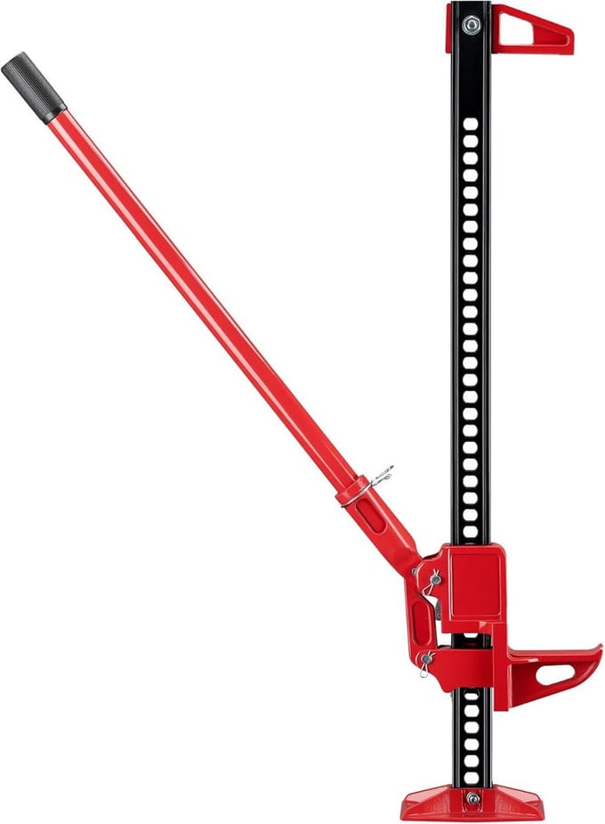 Krachtige Boerderijkrik 3000 kg Offroad 135cm Max Hefhoogte 60"