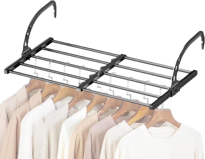 Nachtkastje Plank - Opbergplank Bed - Ruimte Besparen - Intrekbaar Frame - 36W x 4H cm - Groot