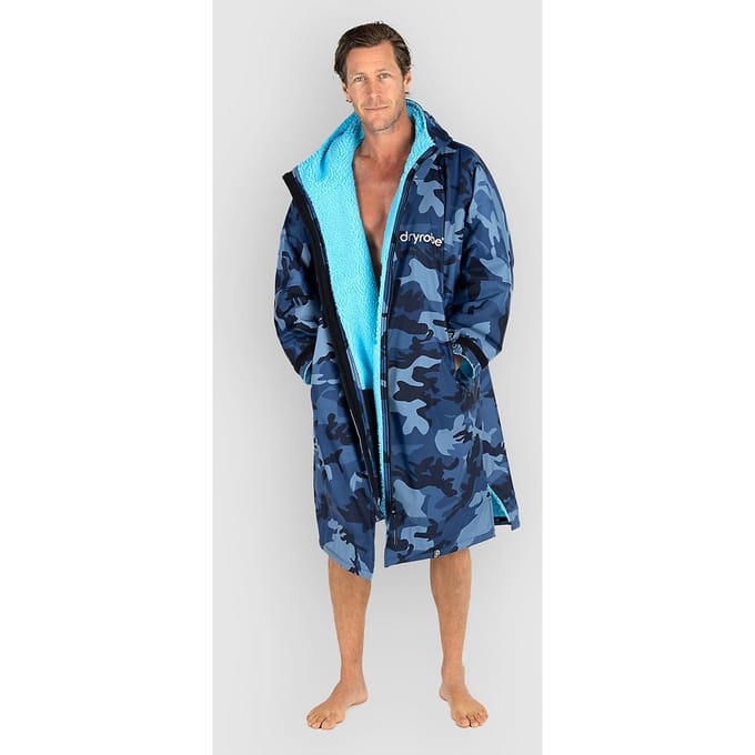 Dryrobe Advance Long Sleeve Surf Poncho camouflage