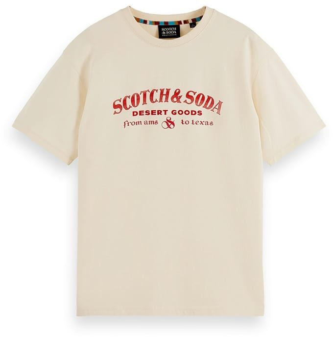 Scotch & Soda Front Artwork Relaxed-Fit T-Shirt