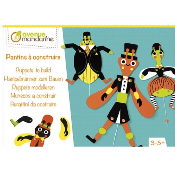 Creatieve doos insectenpoppen om te bouwen Avenue Mandarine
