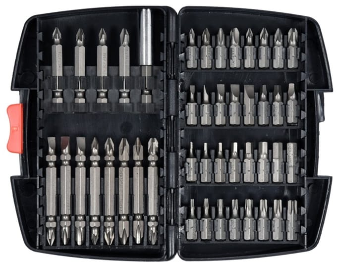 Yato YT-04620 - Schroefbitset - 45 Stuks - S2 Staal - Met Magnetische Adapter