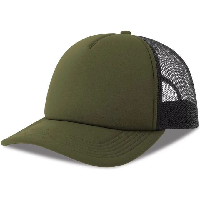 Atlantis Headwear Rapper-S Cap AT537 - OLIVE/BLACK - One size