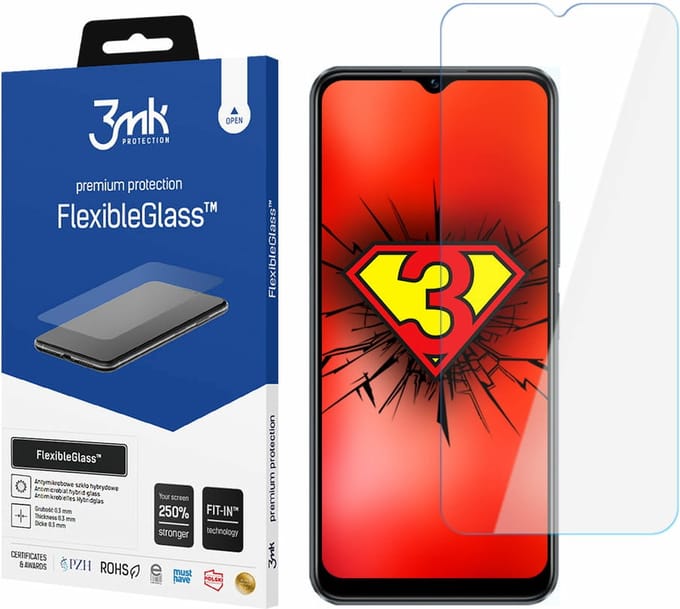Vivo Y16 / Y22s - 3mk FlexibleGlass