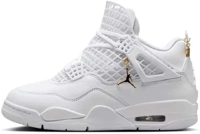 Jordan 4 Retro 'Net White' (W) - Maat 44.5