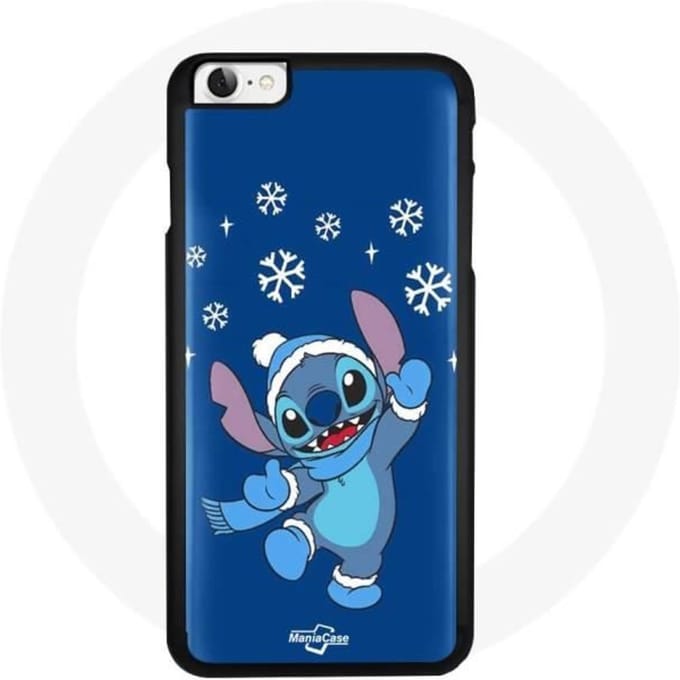 Coque - Stitch - Iphone SE - Souple - Synthétique - Bleu