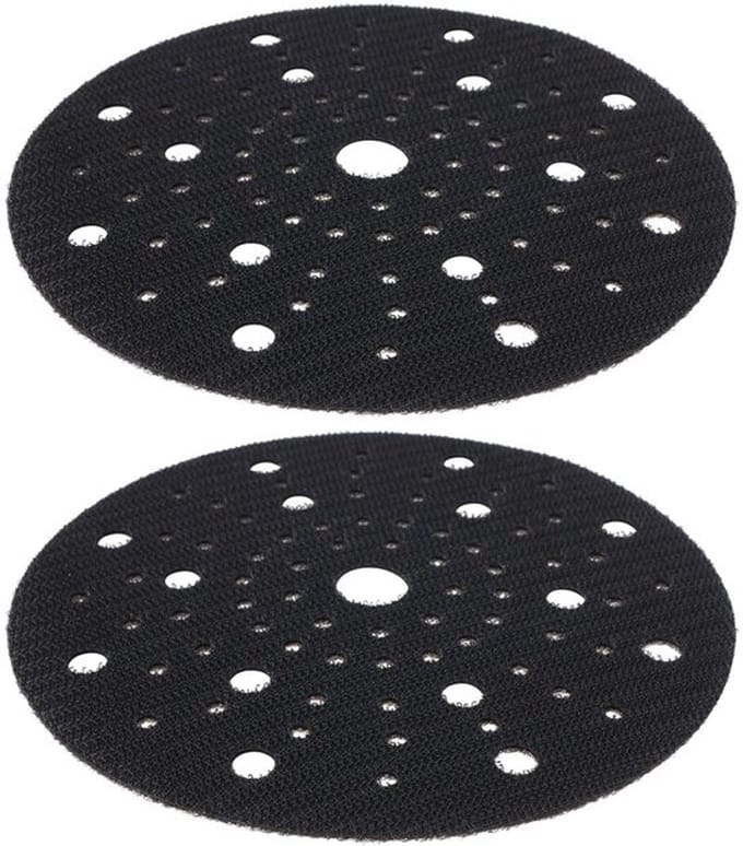 Dailygoody - Schuurmachine Backing Pad - Zelfklevend - Zwart - 150 mm