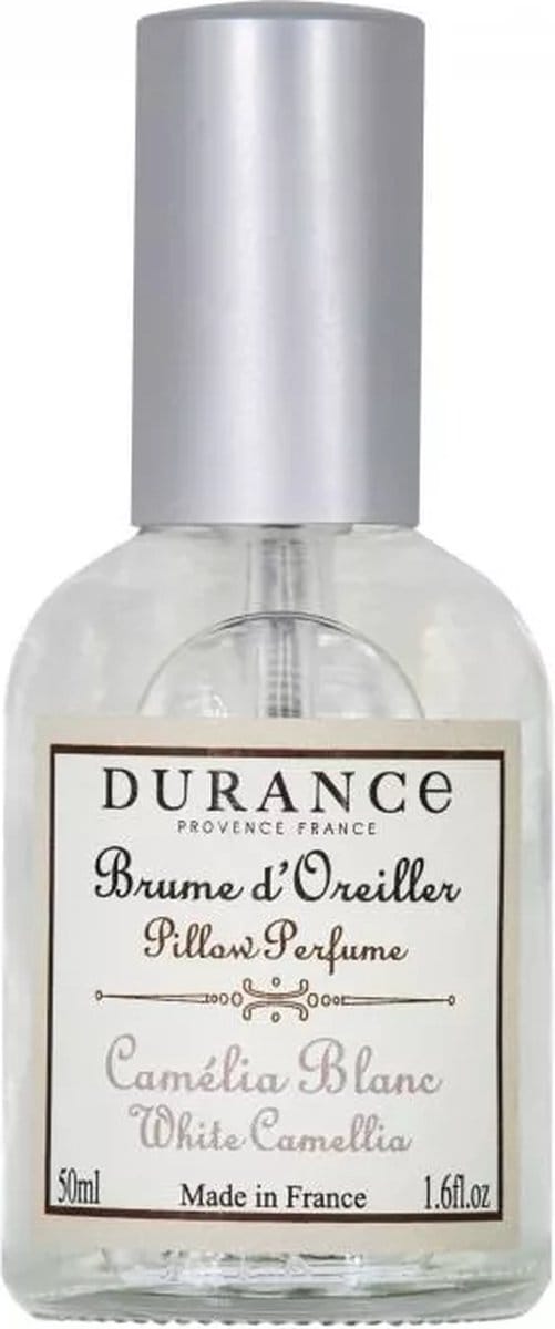 Durance - witte camelia - white camellia - kussen spray - parfum - pillow spray