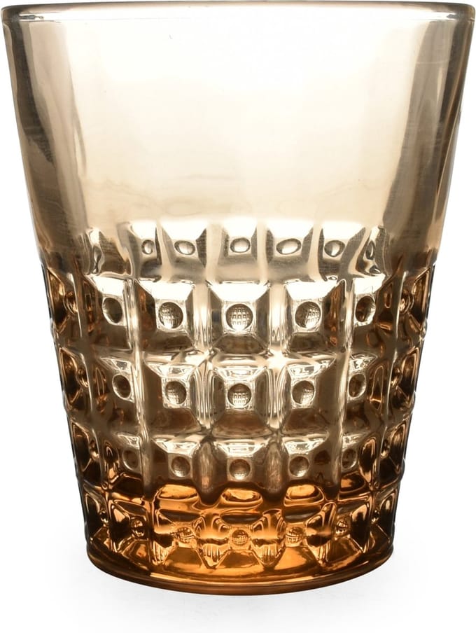Bonbistro Glas 25cl amber Oxo - set/4