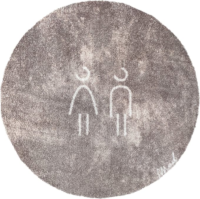 Mad About Mats - NORMAN - deurmat/badmat - droogloop/touch - wasbaar - 67x67