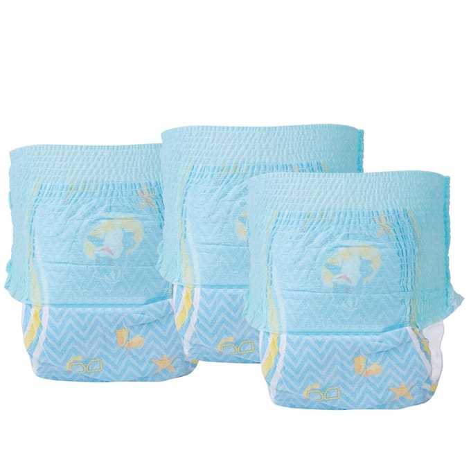 3 Stuks Baby Zwemluiers Herbruikbaar Waterdichte Baby Zwemluier Baby Luiers voor Pasgeborenen XXL Meer Dan 15 kg white