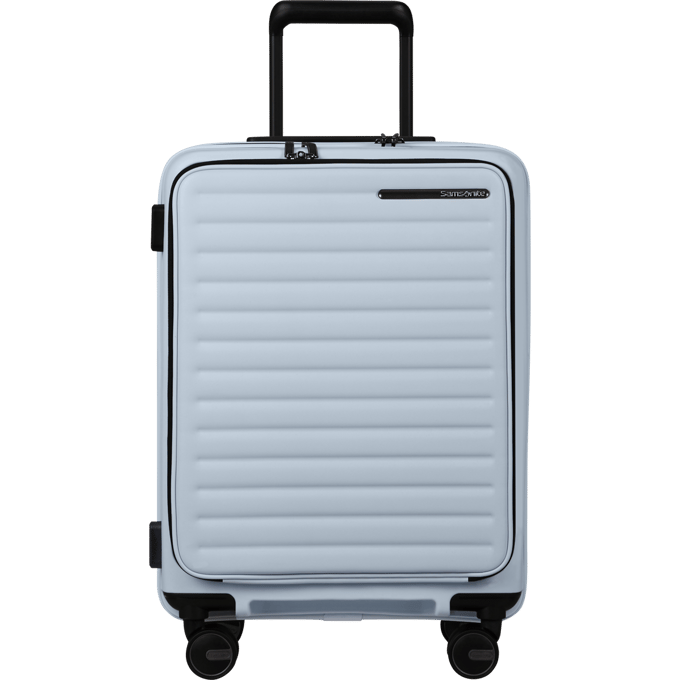 Samsonite Koffer - Restackd spinner (4 wielen) 55/20 easy access handbagage - uitbreidbaar - Glacier - 48 l - 3.1 kg