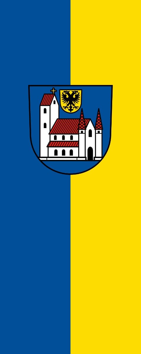 Vlag Leutkirch 100x150cm