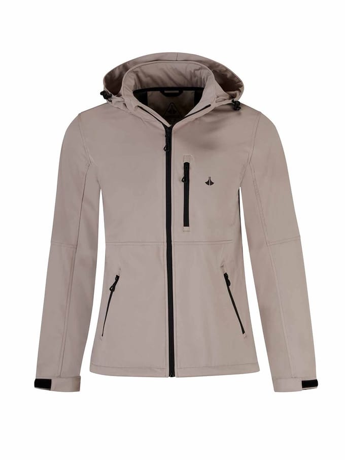 BJØRNSON Olaf Softshell Zomerjas Heren - Stretch - Maat M - Taupe
