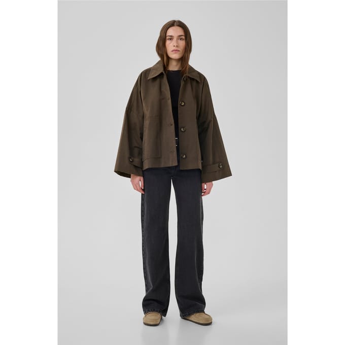 My Essential Wardrobe - Jas Bruin My Essential Wardrobe Lyonmw Jackets Bruin 10705043