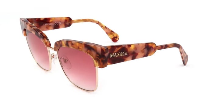 Max&co Mo0092 Dames Zonnebril Rood Man