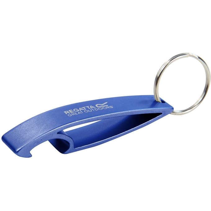 Regatta Stalen sleutelhanger flesopener (Blauw)
