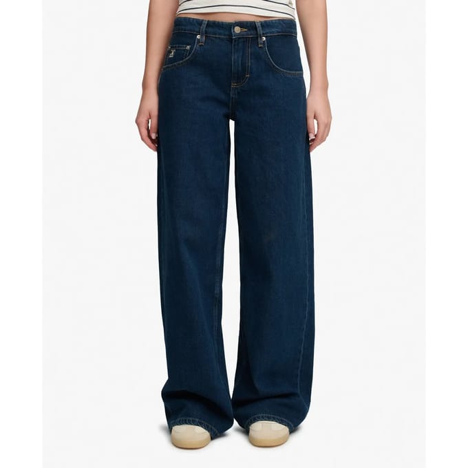 Baggy jeans voor vrouwen Superdry