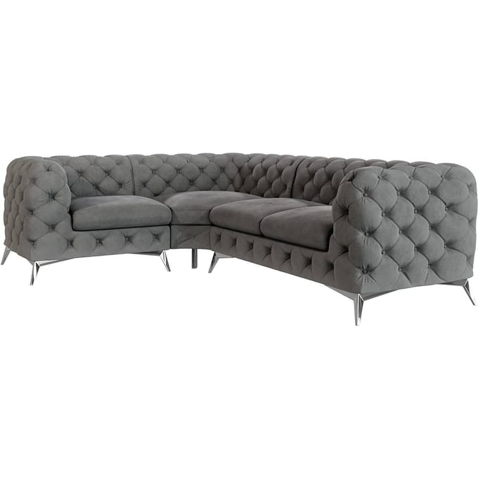 Hoekbank Nora links velvet | Ropez