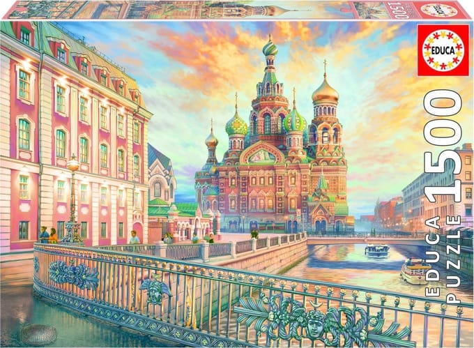 Legpuzzel - Educa - Sint-Petersburg - 1500 stukjes