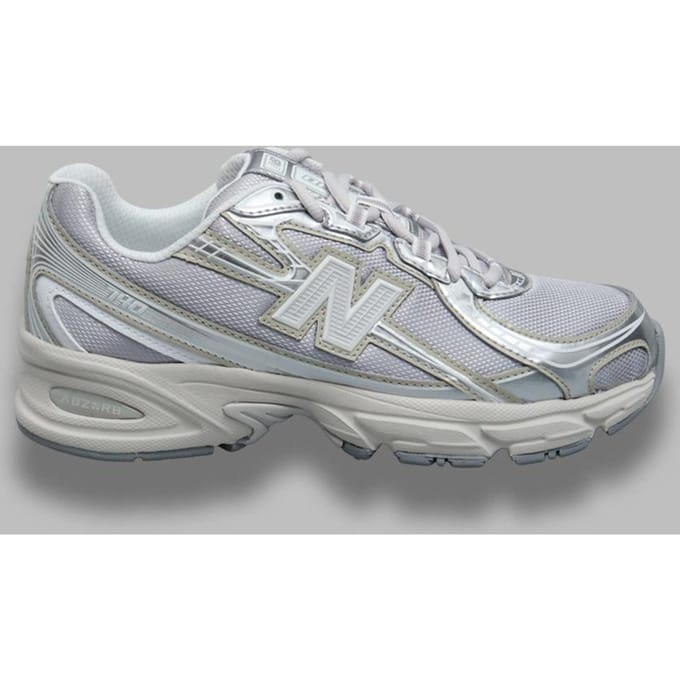 New Balance 740 Sneakers Dames - Zilver - Maat 37 - Mesh/Synthetisch