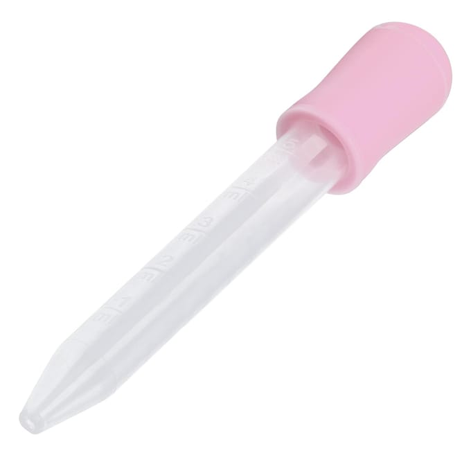 Pipette d'alimentation en plastique Durable Confortable Transparent Paille d'alimentation pour alimentation d'aquarium white