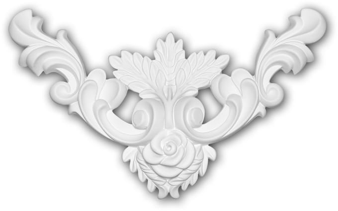 Decorative element 160031 Profhome tijdeloos klassieke stijl wit