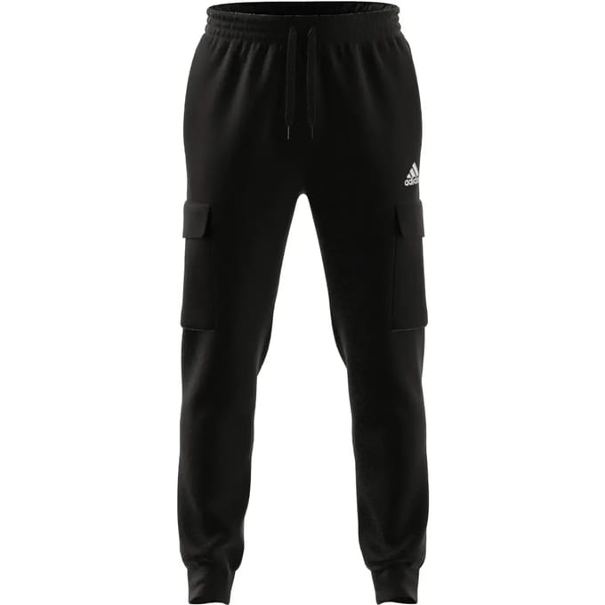 Tapered joggingbroek van fleece adidas Essentials