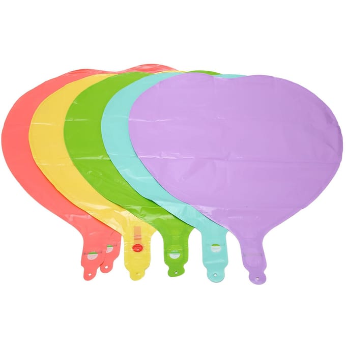30 Stuks Hart Ballonnen Herbruikbaar Schattig Heldere Kleur Multifunctioneel Opvallend Feestballonnen voor pink