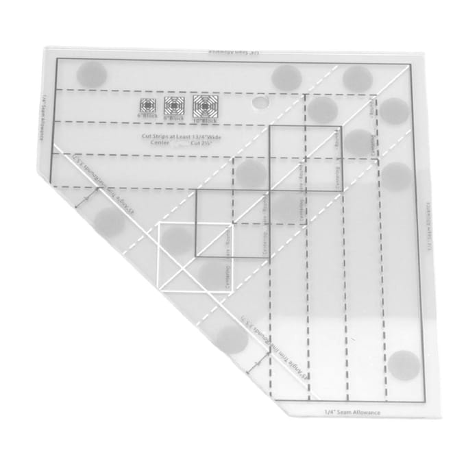 Ruitjes Quilt Liniaal Professioneel Acryl Nauwkeurige Schaal Huishoudelijke Naailiniaal voor DIY Naaien white