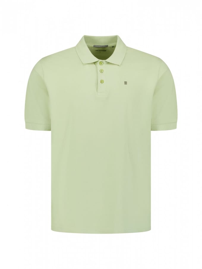 No Excess Polo short sleeve basic green