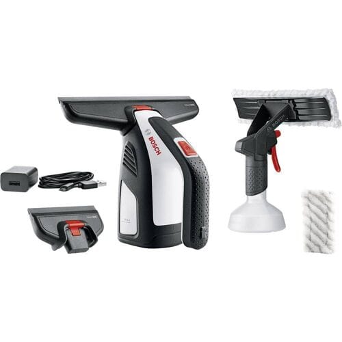 Bosch Home and Garden GlassVAC Raamwisser Zwart, Grijs