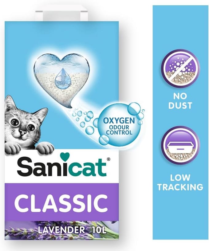 Minerale Kattenbakvulling met Lavendelgeur - Sterk Absorberend