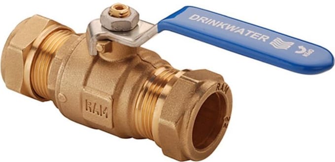Raminex S.28 Kogelafsluiter 12mm knel