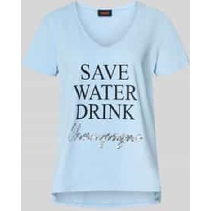 T-shirt met Statementprint