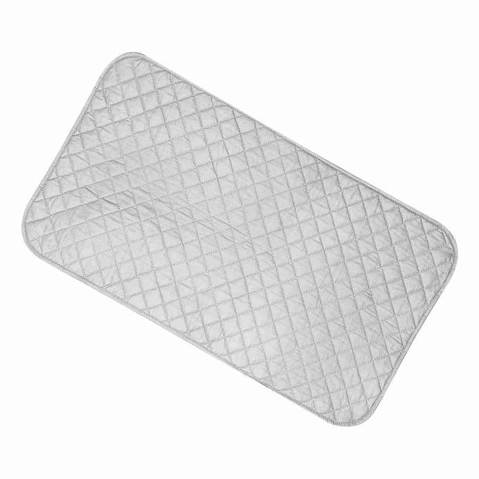Draagbare Opvouwbare Antislip Magnetische Strijkpad Mat Deken voor Tafelblad & Reizen gray