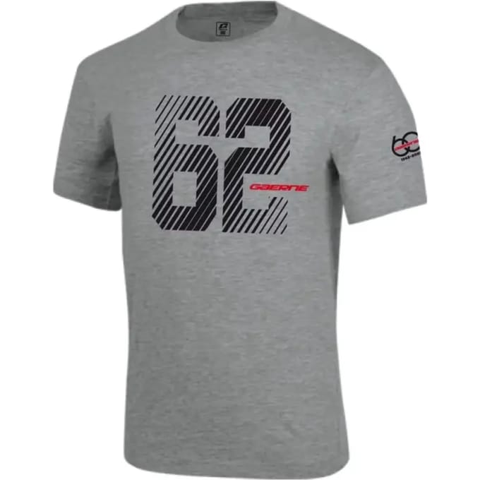 Gaerne G-62 T-shirt Met Korte Mouwen Grijs L Man