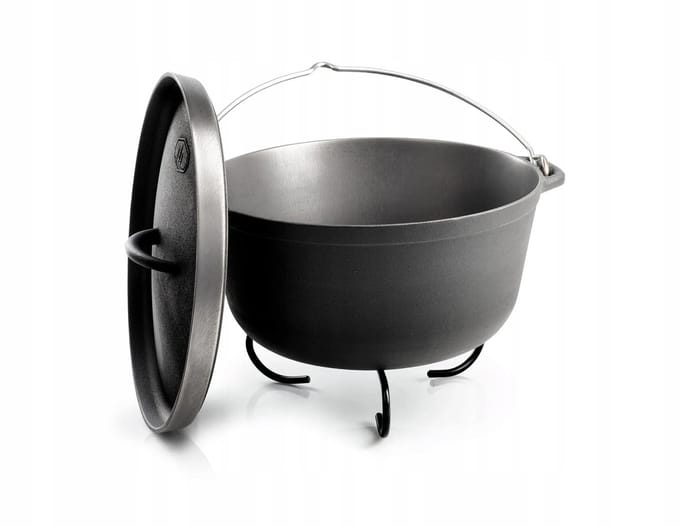 Lichtgewicht Gietijzeren Braadpan 4,7L - Merkloos