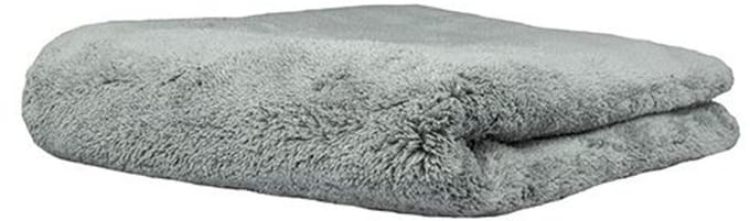 D CON DIKKE WOOL MAMMOTH MICROVEZEL DROOGDOEK GRIJS 60 X 90 CM