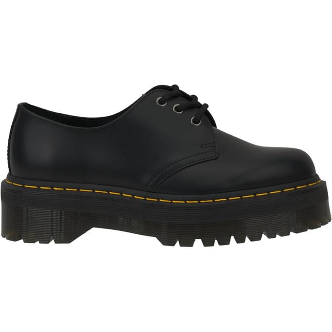 Dr. Martens 1461 Glad Leer Platform Zwart Unisex Sneakers 25567001 38 black