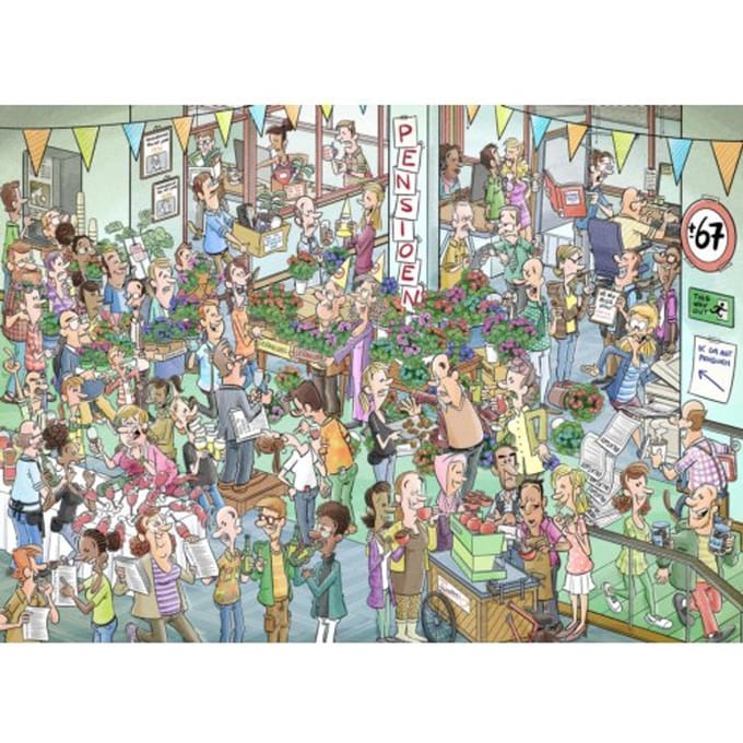 PARTY PUZZLE - PENSIOEN