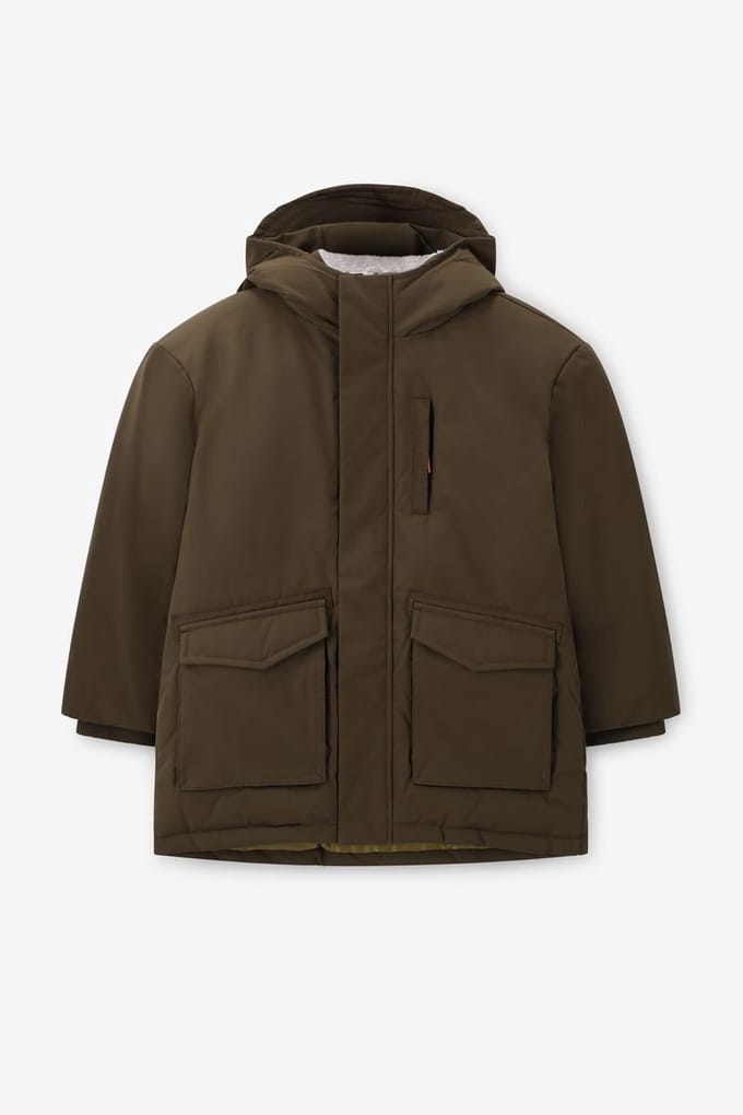 Sissy-Boy - Donkergroene technische parka jas