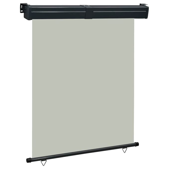 vidaXL - Balkonscherm - 145x250 - cm - grijs