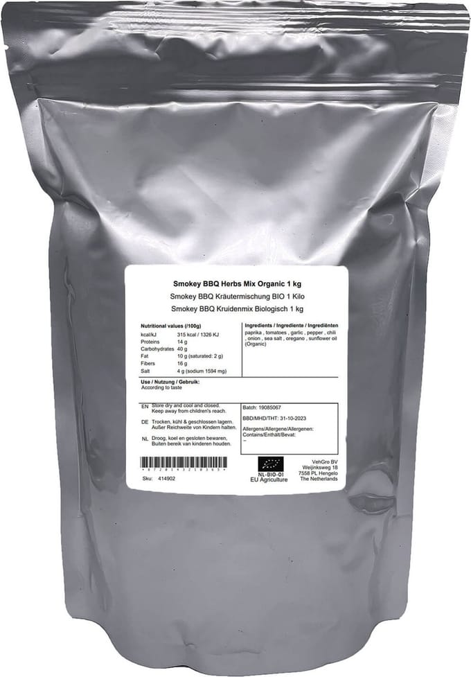 Smokey BBQ Rub - 1 Kg - Holyflavours