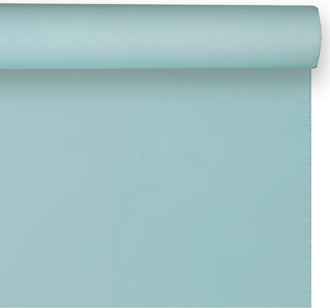 Santex Tafelkleed op rol - babyshower/geboorte jongen - blauw - non woven polyester - 120 cm x 10 m