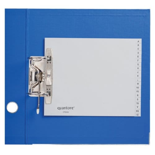 Ordner alfabet Quantore 2-gaats 18x22.5 PP grijs