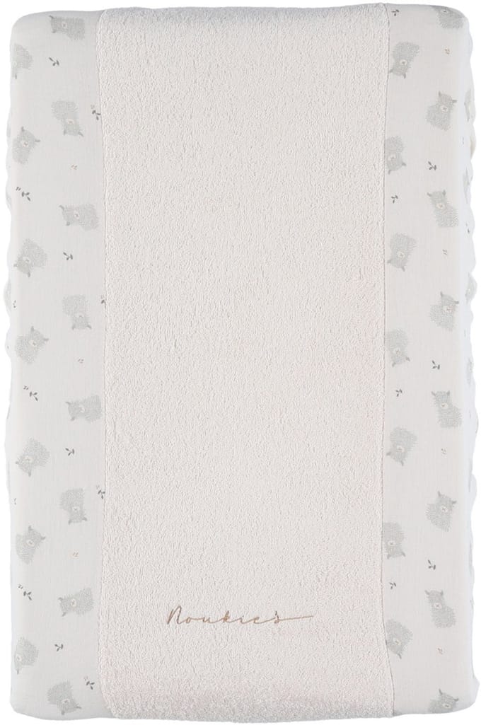 Noukie's F&O Aankleedkussen Hoes - Badstof - 45 x 67 cm - Wit